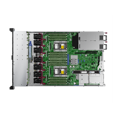 HPE rack szerver ProLiant DL360 Gen10, Xeon-G 4C 5222 1P 3.80GHz, 1x32GB, NoHDD 8SFF, P408i-a, 1x800W