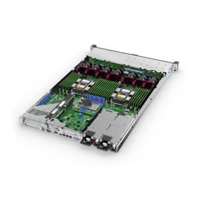 HPE rack szerver ProLiant DL360 Gen10, Xeon-S 12C 4214 2.2GHz, 16GB, No HDD 8SFF, P408i-a, 1x500W