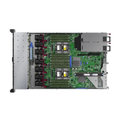HPE rack szerver ProLiant DL360 Gen10, Xeon-S 12C 4214 2.2GHz, 16GB, No HDD 8SFF, P408i-a, 1x500W