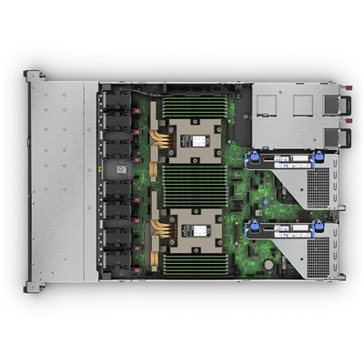 HPE rack szerver ProLiant DL365 Gen11, EPYC 16C 9115 2.60GHz, 2x32GB, 2x480GB SSD, 8SFF, MR408i-o, 2x1000W