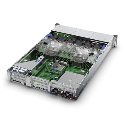 HPE rack szerver ProLiant DL380 Gen10, Xeon-S 10C 4210R 2.4GHz, 32GB, NoHDD 8SFF, P408i-a NC, 1x800W