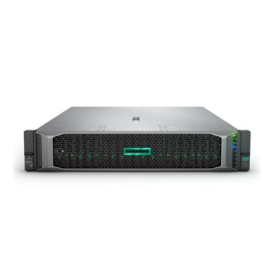 HPE rack szerver ProLiant DL385 Gen10+, EPYC 24C 7402 P2 2.80GHz, 2x16GB, NoHDD 24SFF, E208i-p, 2x800W