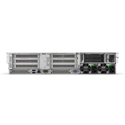HPE rack szerver ProLiant DL385 Gen11, AMD EPYC 16C 9124 3.0GHz, 2x32GB, 2x480GB SSD, 8SFF, MR408i-o, 2x1000W