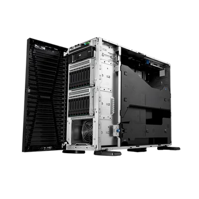 HPE torony szerver ProLiant ML110 Gen11, Xeon-S 12C 4510 2.40GHz, 2x32GB, 2x480GB SSD 8xSFF, MR408i-o, 2x1000W