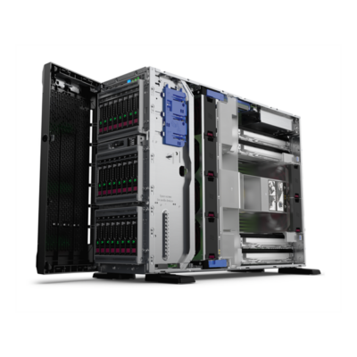 HPE torony szerver ProLiant ML350 Gen10, 10C Xeon-S 4210 2.2GHz, 16GB, NoHDD 8SSF, P408i-a, 1x800W