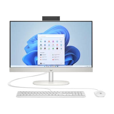 HP AIO 24-cr1002nn 23.8" FHD AG IPS, Core Ultra5-125U 1.3GHz, 8GB, 512GB SSD, fehér