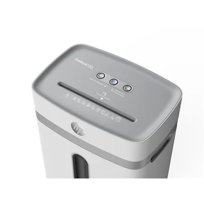 HP Iratmegsemmisítő, konfetti, 12 lap, "Oneshred 12CC", világosszürke