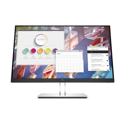 HP monitor LED 23.8" EliteDisplay E24 G4, 1920x1080, 16:9, 1000:1, 250 cd, 5ms, VGA, HDMI, DisplayPort, fekete