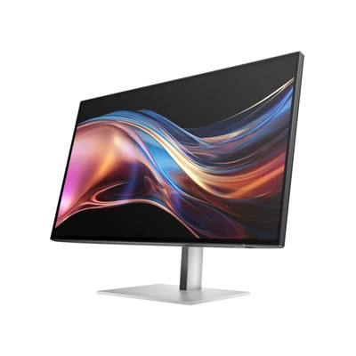 HP monitor 27” Series 7 Pro 727pu 2560x1440@120Hz, 16:9, 2000:1, 400cd, 5ms, HDMI, DisplayPort, USB-C, fekete/ezüst