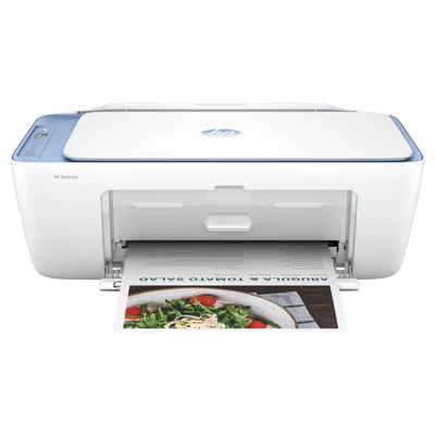 HP Tintasugaras MFP NY/M/S Deskjet 2822E , USB/WiFi, A4 7.5lap/perc, 4800x1200, Síkágyas, világoskék