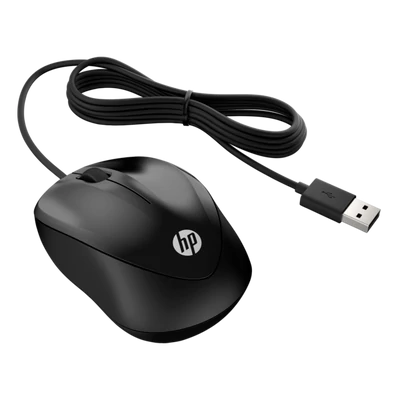 HP vezetékes egér 1000 - fekete