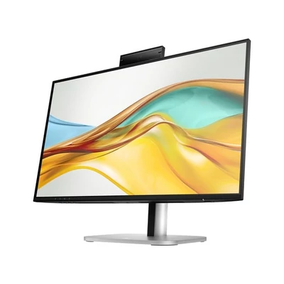 HP monitor 23.8” Series 5 Pro 524pm AG IPS 1920x1080, 100Hz, 16:9, 1500:1,350cd,5ms,HDMI,DP, webcam, speak, fekete/ezüst