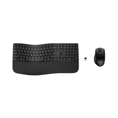 HP vezeték nélküli programozható kettős billentyűzet és egér Comfort 685 - fekete