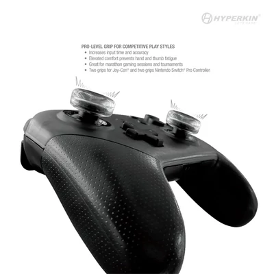 HYPERKIN GummiFlex Nintendo Switch Kiegészítő csúszásgátló Thumb Grip (4-PACK)