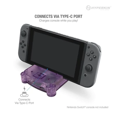 HYPERKIN RetroN S64 Nintendo Switch Dokkoló, Lila