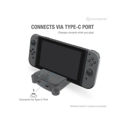HYPERKIN RetroN S64 Nintendo Switch Dokkoló, Szürke