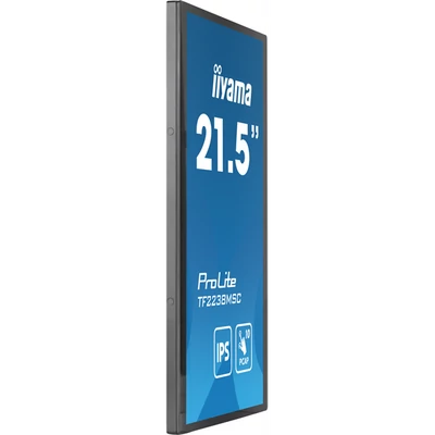 IIYAMA touch IPS monitor 21.5" TF2238MSC-B1, 1920x1080, 16:9, 525cd/m2, 5ms, DP/HDMI//USB, hangszóró,  open frame