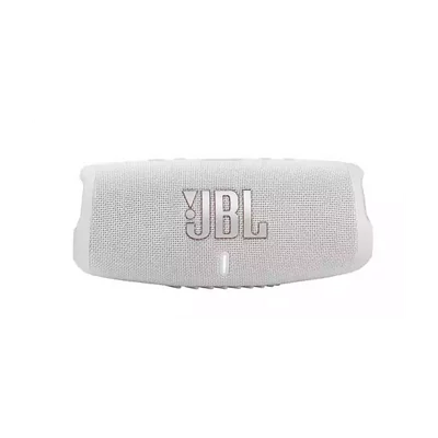 JBL Charge 5 (Hordozható, vízálló hangszóró Powerbankkal), Fehér