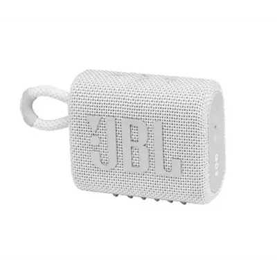 JBL Go 3 (hordozható, vízálló hangszóró), Fehér