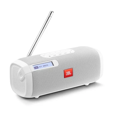 JBL Tuner 2 (Hordozható DAB/DAB+/FM rádió Bluetooth-al), Fehér