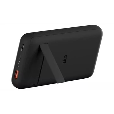 JUICE UNIVERZÁLIS HORDOZHATÓ, ASZTALI AKKUMULÁTOR TÖLTŐ - ECO 7 MAGTEC POWER BANK - USB + TYPE-C - 20.000 MAH - FEKETE