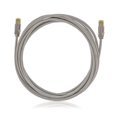KELINE Kábel Patch STP CAT.6 0.25m, LSOH halogénmentes, Szürke