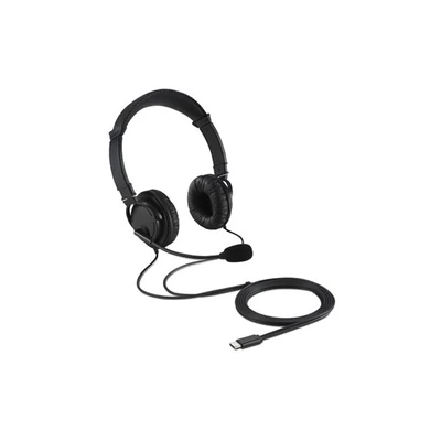 KENSINGTON K97457WW Fejhallgató mikrofonnal (Classic USB-C Headset with Mic)