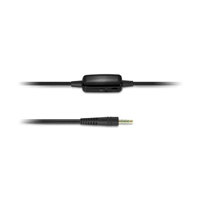 KENSINGTON K33597WW Fejhallgató mikrofonnal (HiFi Headphones with Mic and Volume Control Buttons 3.5mm)