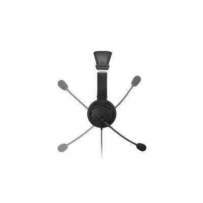 KENSINGTON K33597WW Fejhallgató mikrofonnal (HiFi Headphones with Mic and Volume Control Buttons 3.5mm)