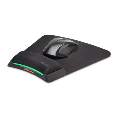 KENSINGTON Egérpad csuklótámasszal (SmartFit® Height Adjustable Mouse Pad with Wrist Support, Black)