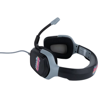 KONIX - BORUTO "Boruto" 2.0 Fejhallgató Vezetékes Gaming Stereo, Fekete-szürke