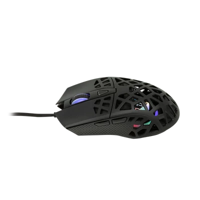 KONIX - DRAKKAR PC Aegir Ultra Egér Vezetékes Gaming 10000DPI, Fekete RGB