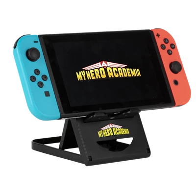 KONIX - MY HERO ACADEMIA Nintendo Switch/Lite/Telefon Állítható Állvány, Fekete