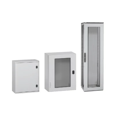 LEGRAND kültéri fali rack szekrény 16U SZÉL: 600 MÉLY: 600 IP65 dupla MAX: 450 kg Guardline