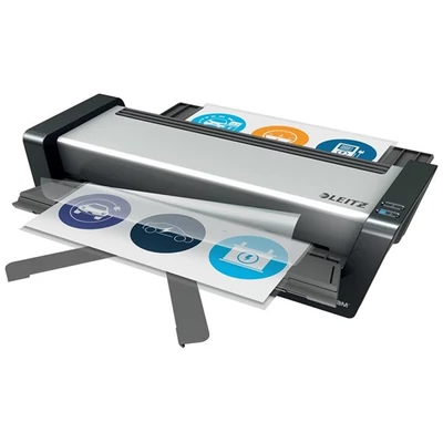 LEITZ Laminálógép, A3, 80-250 mikron, "iLAM Touch 2 Pro", ezüst
