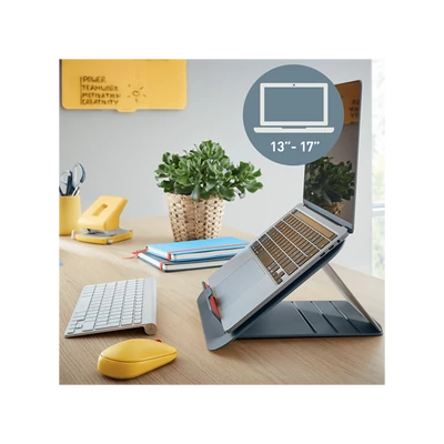 LEITZ , Laptop állvány, "Ergo Cosy", bársonyszürke