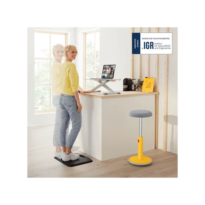 LEITZ, Ülő/álló munkaállomás, "Ergo Cosy" - fehér