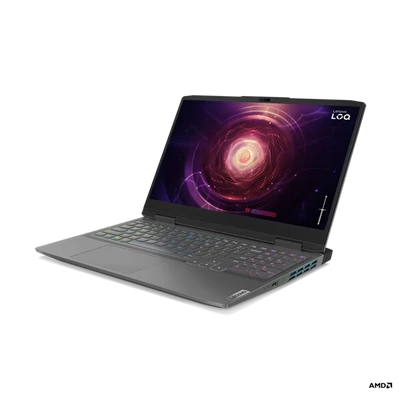 LENOVO LOQ Gaming 15APH8, 15.6" FHD, AMD Ryzen 5 7640HS, 16GB, 512GB SSD, NV RTX 4050 6GB, NoOS, Storm Grey