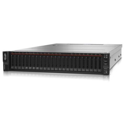 LENOVO rack szerver ThinkSystem SR650 (2.5"), 1x 10C S4210R 2.4GHz, 1x32GB, NoHDD, 930-8i, XCC:E, (1+1).
