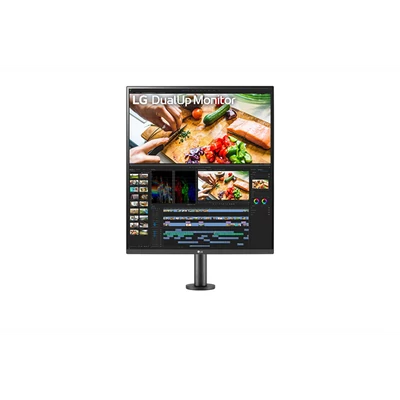 LG IPS monitor 27.6" 28MQ780, 2560x2880, 16:18, 300cd/m2, 5ms, 2xHDMI/DisplayPort/USB-C/2xUSB, Pivot, hangszóró