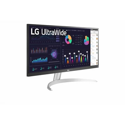 LG IPS monitor 29" 29WQ600-W, 2560x1080, 21:9, 250cd/m2, 1ms, HDMI/DisplayPort/USB-C, hangszóró