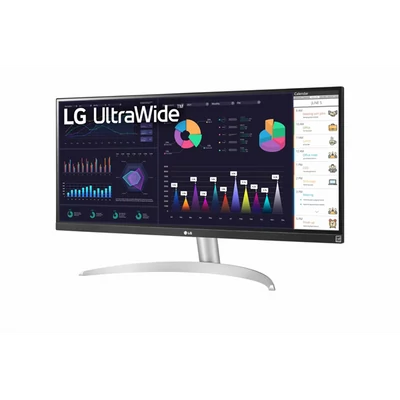 LG IPS monitor 29" 29WQ600-W, 2560x1080, 21:9, 250cd/m2, 1ms, HDMI/DisplayPort/USB-C, hangszóró