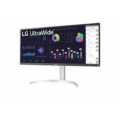 LG IPS monitor 34" 34WQ650, 2560x1080, 21:9, 400cd/m2, 5ms, HDMI/DisplayPort/USB-C, hangszóró