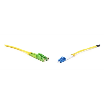 LINKEASY Duplex patch kábel  2 x E2000/APC + 2 x LC/UPC csatlakozóval, 3mm duplex core 9/125 LSZH, 20 m