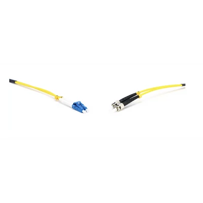 LINKEASY Duplex patch kábel  2 x ST/UPC + 2 x LC/UPC csatlakozóval, 3mm duplex core 9/125 LSZH, 0.5 m