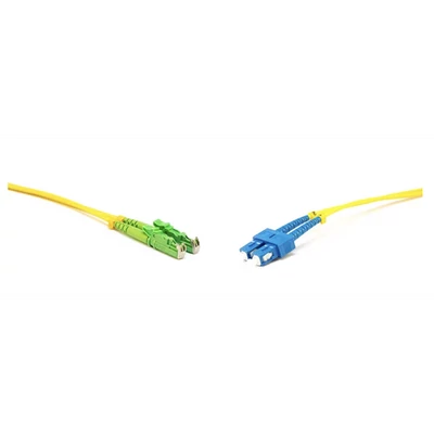 LINKEASY Duplex patch kábel  4 x E2000/APC csatlakozóval, 3mm duplex core 9/125 LSZH, 30 m