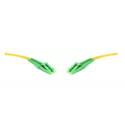 LINKEASY Duplex patch kábel  4 x LC/APC csatlakozóval, 3mm duplex core 9/125 LSZH, 1 m