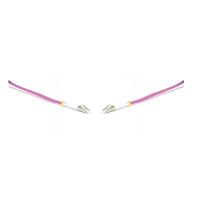 LINKEASY Duplex patch kábel  4 x LC/UPC csatlakozóval, 3mm duplex core 50/125 OM4 LSZH, 10 m