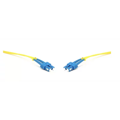 LINKEASY Duplex patch kábel  4 x SC/UPC csatlakozóval, 3mm duplex core 9/125 LSZH, 2 m