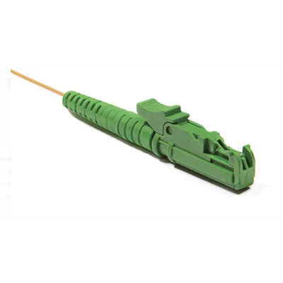 LINKEASY E2000 kompatibilis szimplex pigtail kábel LSH/APC csatlakozóval, 0.9mm szimplex 9/125 SM LSZH, 1.5 m